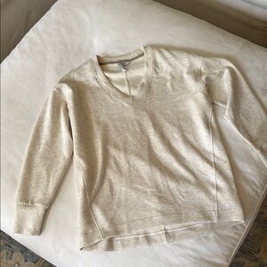 NWOT Spanx Air Essentials V-Neck (cream)